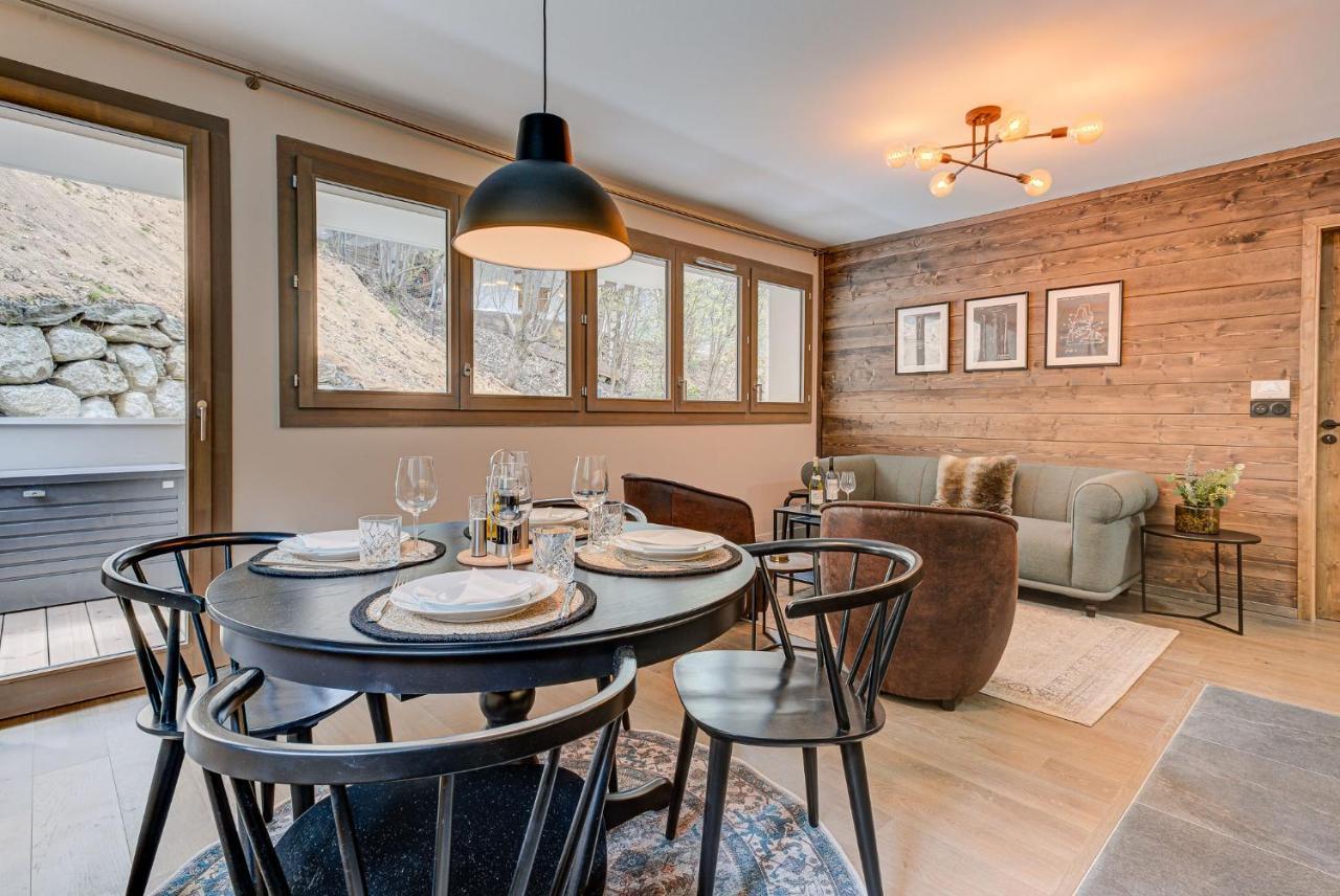 شقة White Pearl A02 - Alpes Travel - Chamonix - Sleeps 4 المظهر الخارجي الصورة