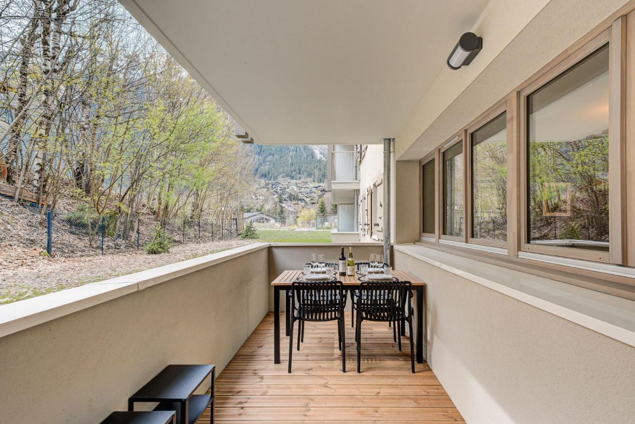 شقة White Pearl A02 - Alpes Travel - Chamonix - Sleeps 4 المظهر الخارجي الصورة